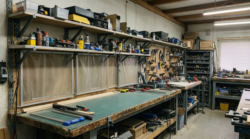 Идеи для уютного рукодельного уголка: организация, хранение и лайфхаки - иллюстрация