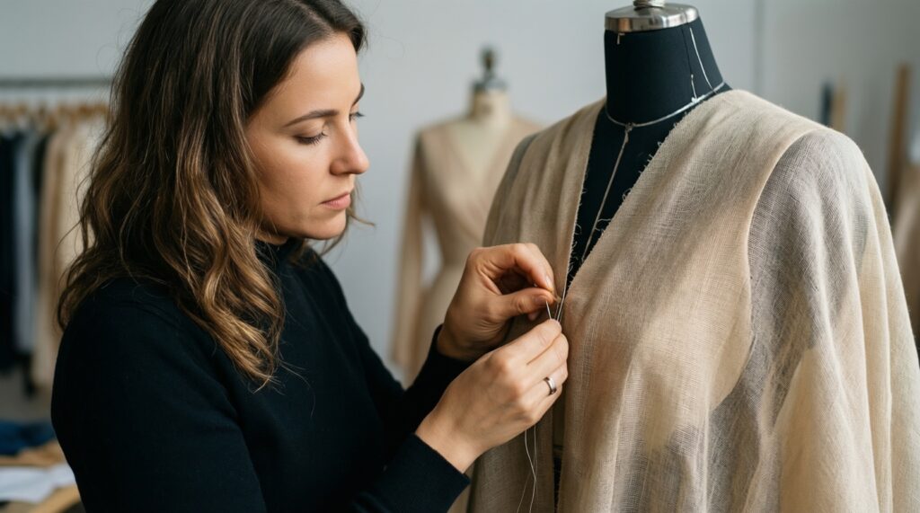 Топ-5 ошибок начинающих в шитье и как их избежать - иллюстрация