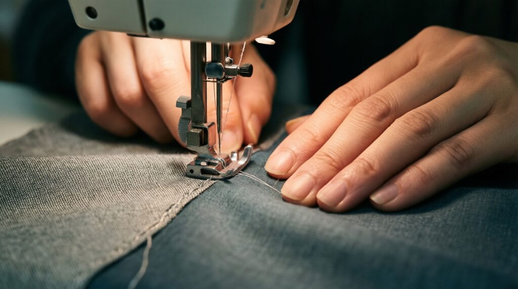 Мастер-класс: как сделать аккуратные швы и ровные края без опыта - иллюстрация