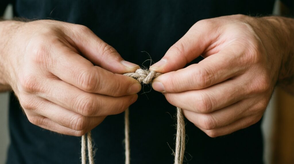 Макраме для новичков: базовые узлы и первые изделия - иллюстрация