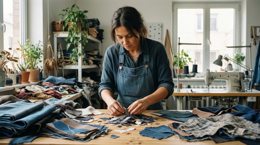 Рукоделие и экология: проекты zero waste и повторное использование материалов - иллюстрация