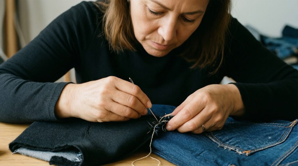 Идеи для декора дома из остатков ткани: коврики, подушки, панно - иллюстрация