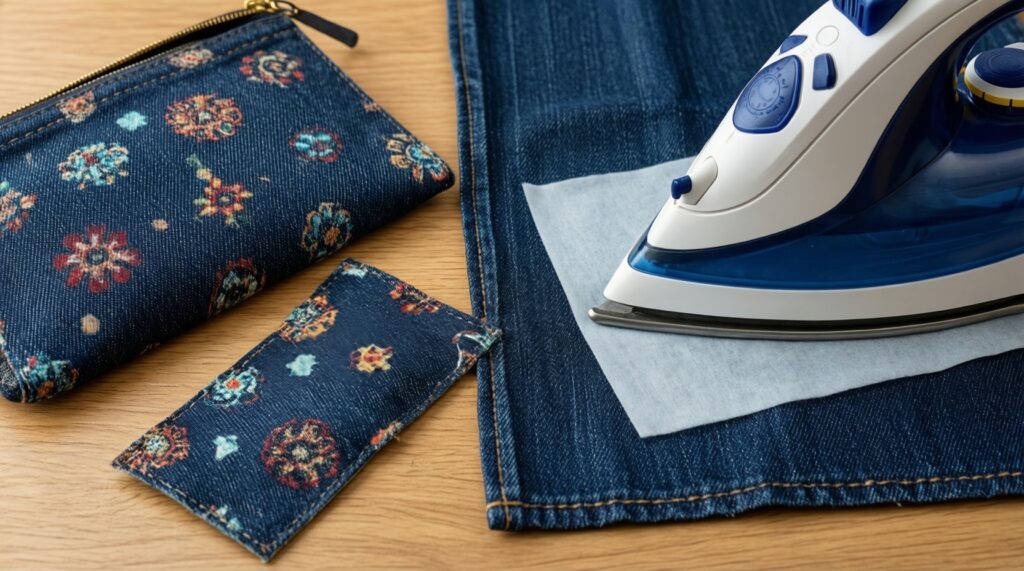 5 способов использовать старые джинсы в рукоделии: от сумок до органайзеров - иллюстрация