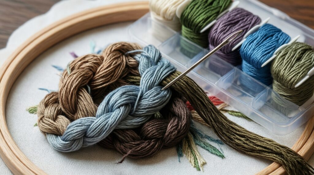 Вышивка для начинающих: с чего начать и какие материалы купить - иллюстрация