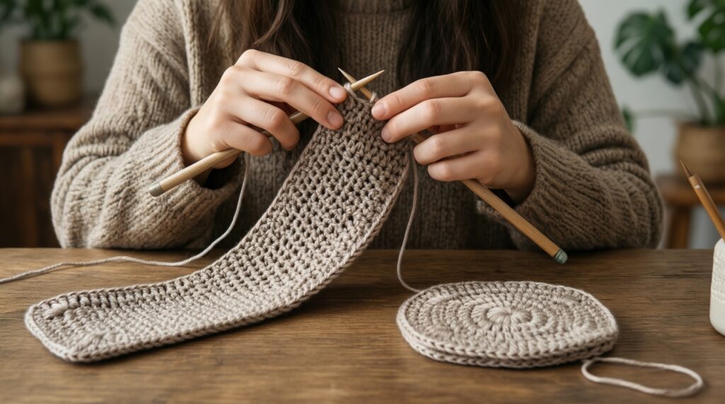 Вязание крючком: самые простые узоры и изделия для старта - иллюстрация