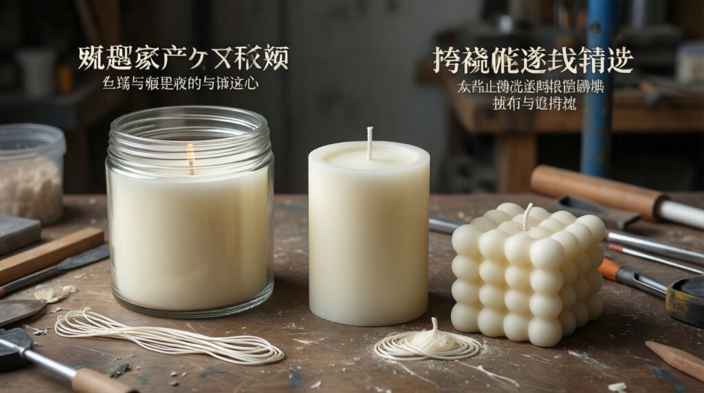 Свечи ручной работы: формы, ароматы и безопасные добавки - иллюстрация