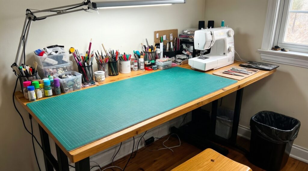 Организация рукодельного места: хранение материалов и порядок без стресса - иллюстрация