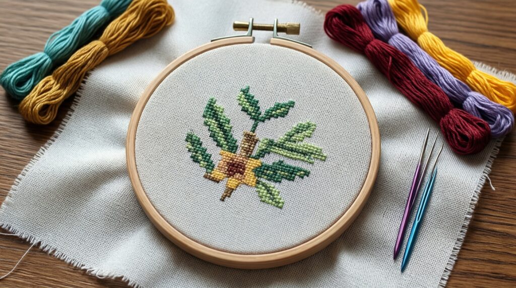 Вышивка крестом vs гладь: что выбрать и с чего начать - иллюстрация