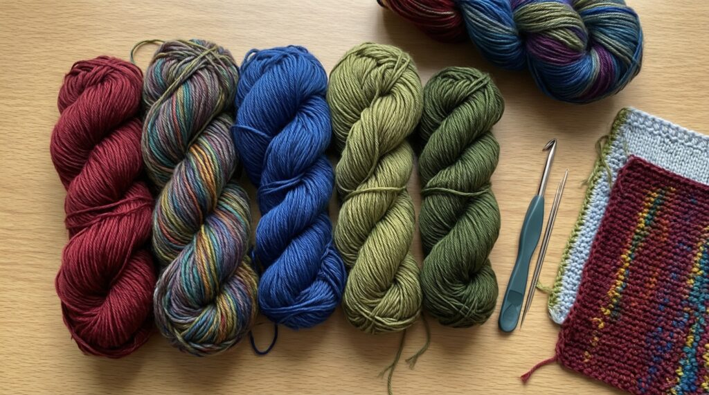 Идеи для уютного рукоделия из остатков пряжи: что связать из маленьких мотков - иллюстрация