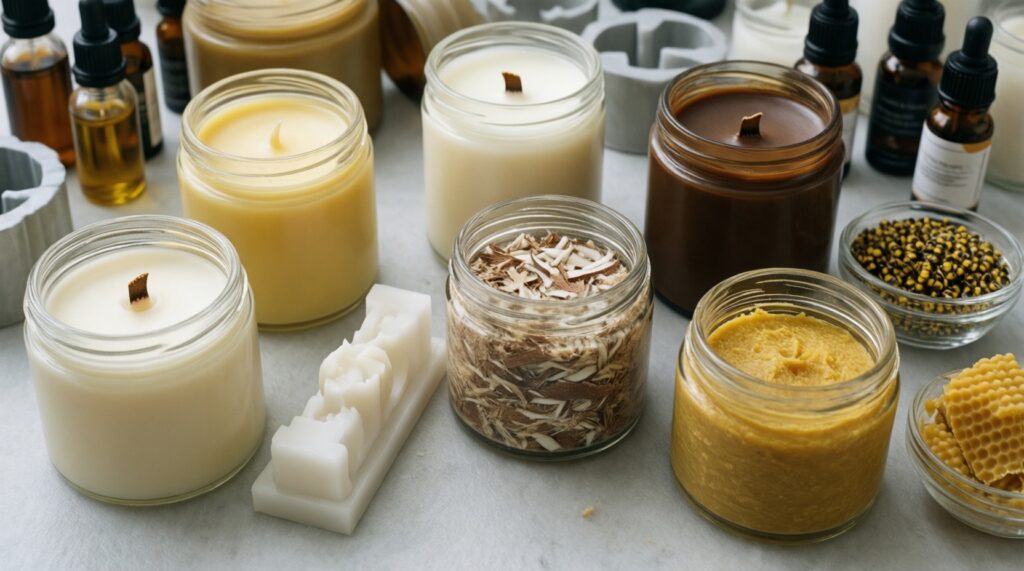 Свечи ручной работы: подбор ароматов и безопасные основы для начинающих - иллюстрация