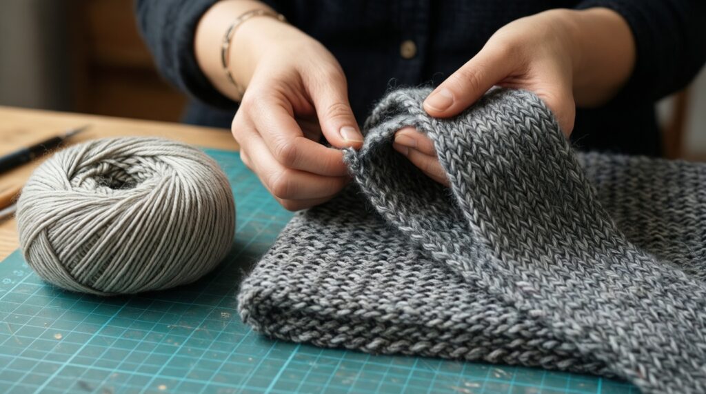 10 быстрых проектов из остатков пряжи/ткани, которые не жалко испортить - иллюстрация