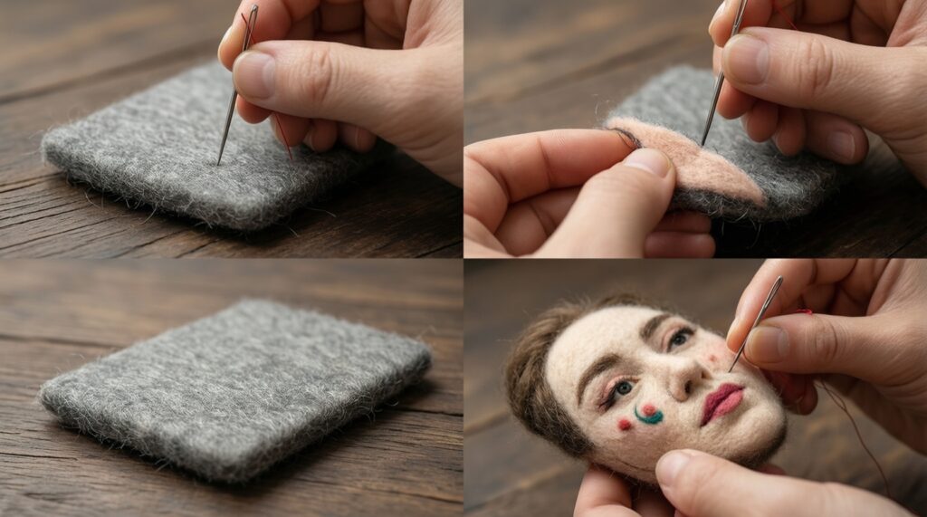 Валяние из шерсти: милые брошки и игрушки без сложных инструментов - иллюстрация