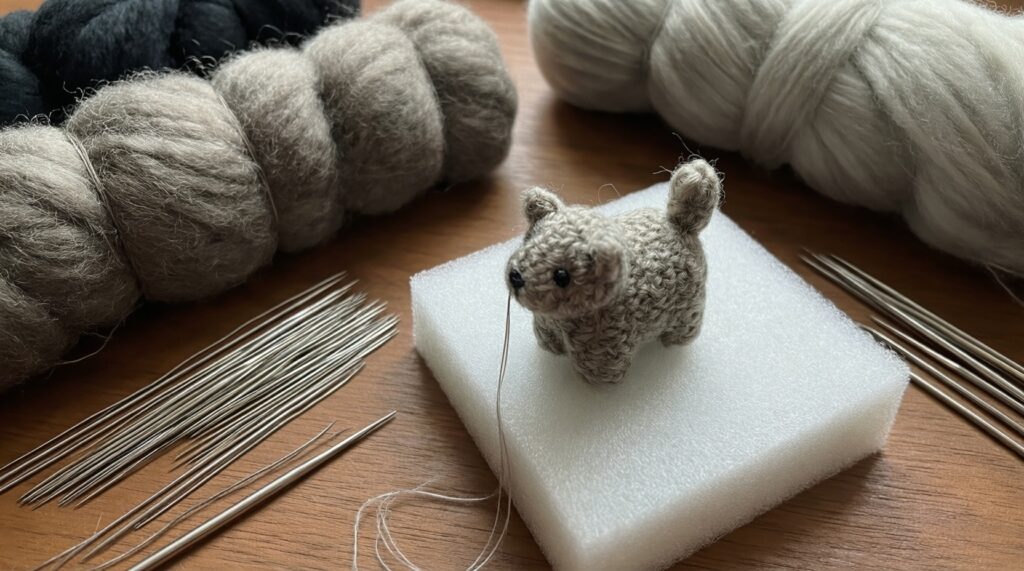 Валяние из шерсти: милые брошки и игрушки без сложных инструментов - иллюстрация