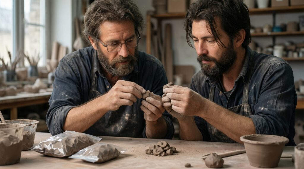 Керамика и самозастывающая глина: простые формы, которые выглядят дорого - иллюстрация