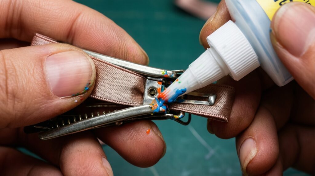 Резинки, ободки, заколки: аксессуары для волос своими руками из лент - иллюстрация