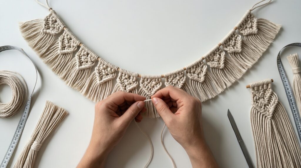 Макраме в современном интерьере: 5 вещей, которые легко сплести дома - иллюстрация