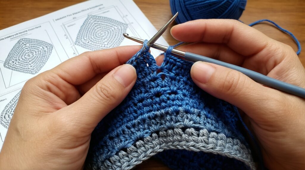 Вязание крючком: базовые элементы и схемы, которые получатся у всех - иллюстрация