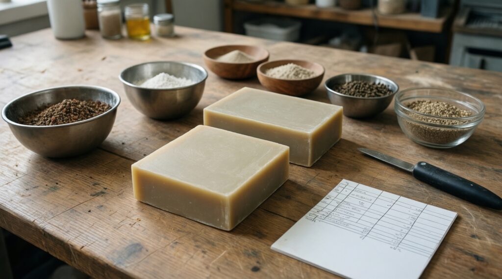 Мыло с нуля и из основы: сравнение, рецепты и безопасность - иллюстрация