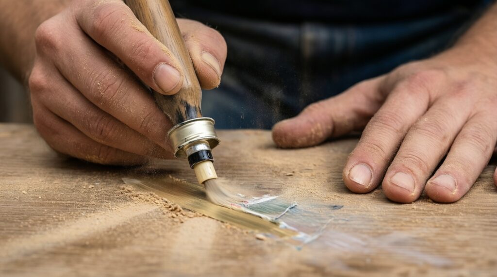 Декупаж на дереве: выбор салфеток, клея и финишного лака - иллюстрация