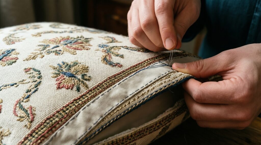 Текстильные мелочи для дома: уютные проекты (салфетки, наволочки, органайзеры) - иллюстрация