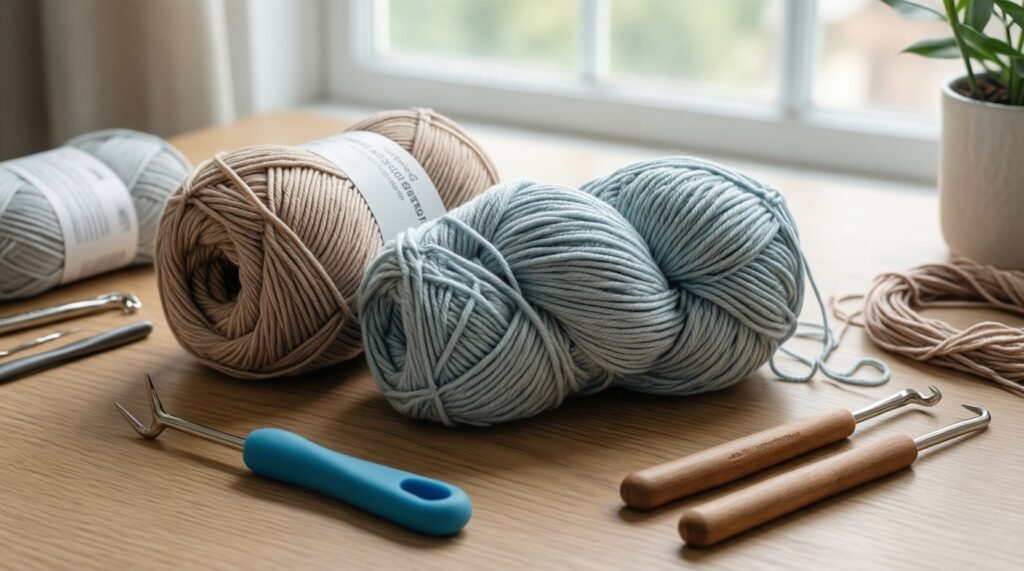 С чего начать вязание крючком: базовые петли и первый мини-проект - иллюстрация