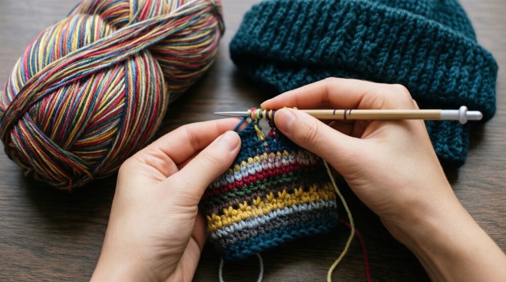 Пошаговый разбор: как подобрать нитки и крючок для идеального вязания без ошибок - иллюстрация