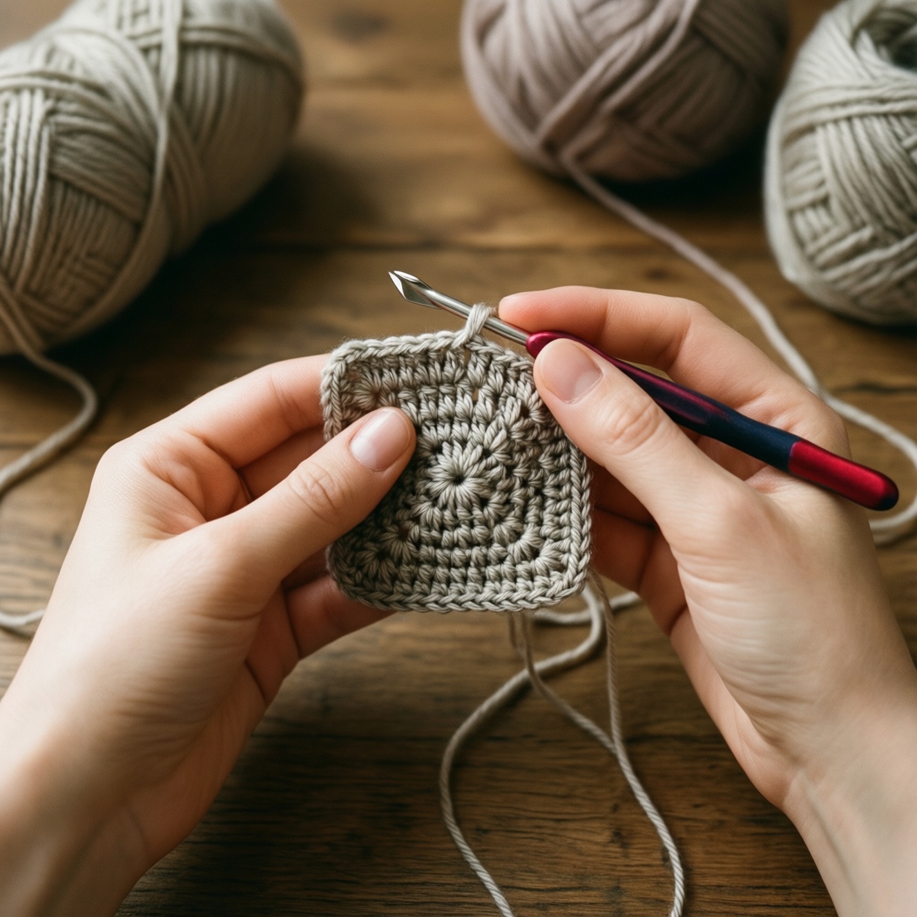С чего начать вязание крючком: базовые петли и первый мини-проект для новичков